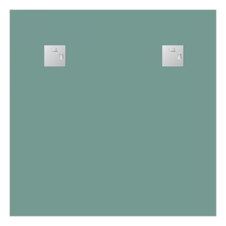 Зеркало EVOFORM  COMFORT BY 0915 70x70 без рамы с фацетом