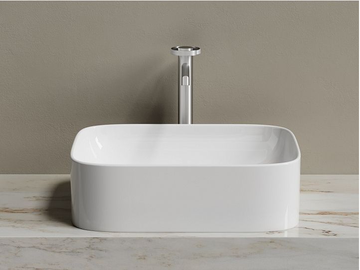 Умывальник CERAMICANOVA Element чаша накладная прямоугольная CN6052