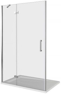 Душевая дверь Good Door Saturn WTW-130-C-CH-L 130 профиль Хром стекло прозрачное