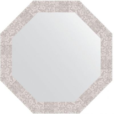 Зеркало Evoform Octagon 67х67 BY 7311 в багетной раме - Соты алюминий 70