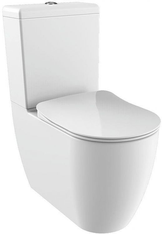 Унитаз компакт Creavit Free FE360-11CB00E-0000 Белый без бачка и сиденья