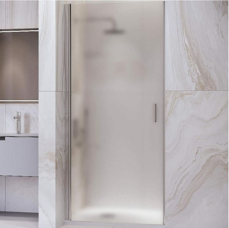 Душевая дверь RGW Leipzig LE-003 60 351200306-21 профиль Хром стекло матовое Душевая дверь RGW Leipzig LE-003 60 351200306-21 профиль Хром стекло матовое