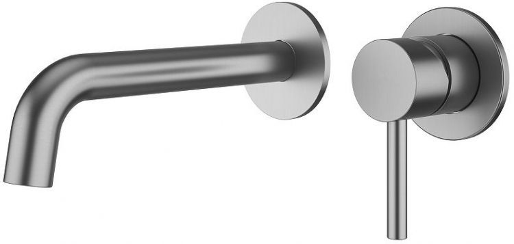 Смеситель для раковины Knotlor Eclipse SS-25 цвет Матовая сталь