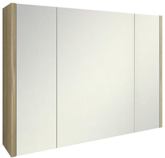Зеркальный шкаф Sanflor Ларго 100 С0002126 Швейцарский вяз