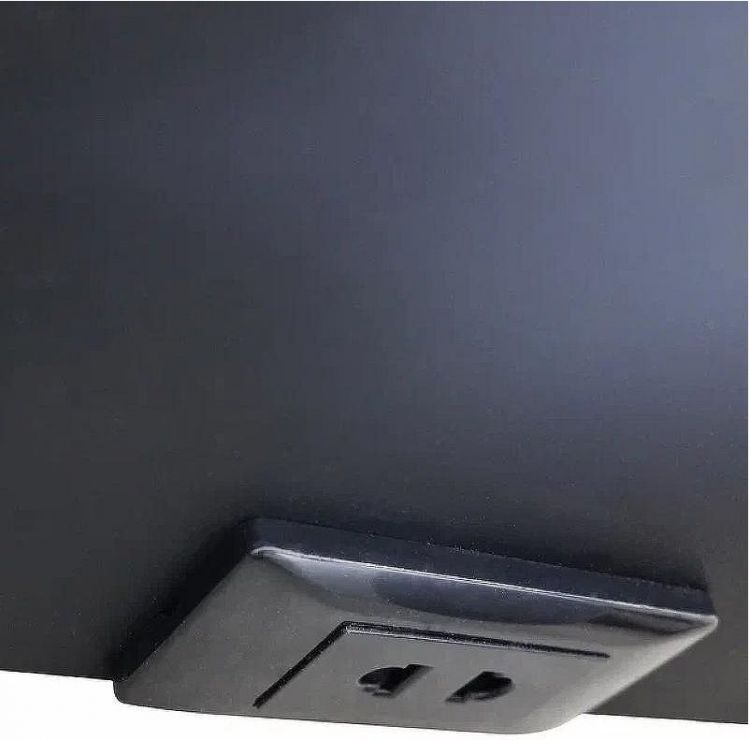 Зеркальный шкаф Континент Eltoro black LED 56 L МВК116 с подсветкой Черный