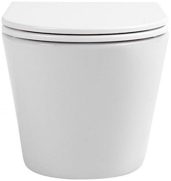 Унитаз Sintesi Essler SIN-TS-SLR-181 подвесной Белый с сиденьем Микролифт