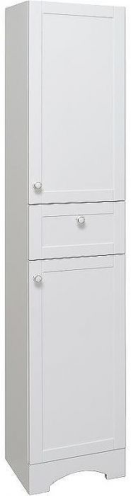 Шкаф пенал Runo Мерида 35 R 00-00000965 Белый