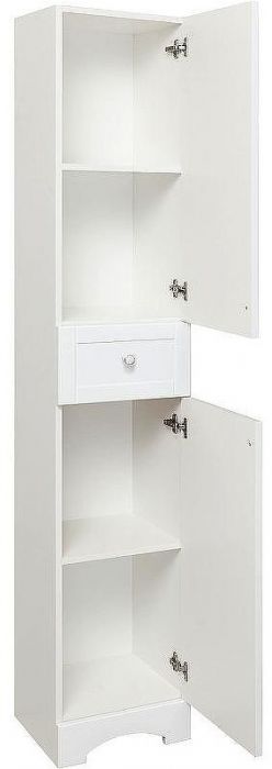 Шкаф пенал Runo Мерида 35 R 00-00000965 Белый