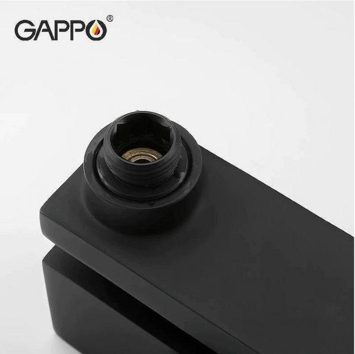 Смеситель для ванны Gappo G07-6 G3207-6 Черный матовый