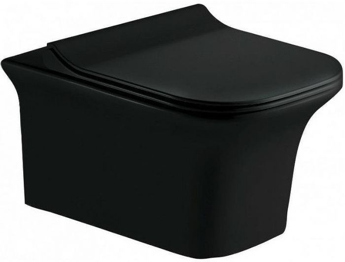 Унитаз Esbano Azul ESUPAZULBM подвесной Черный матовый с сиденьем Микролифт