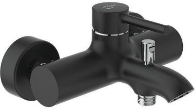 Смеситель для ванны Ideal Standard Ceraline BC199U4 Черный матовый Хром