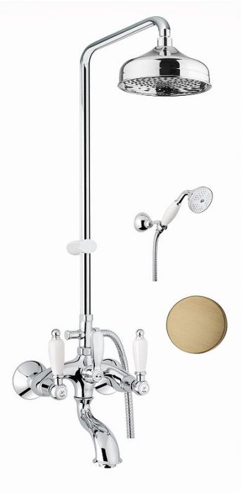 Душевая система Fiore Coloniale 02ZZ0615 цвет Бронза
