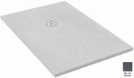 Душевой поддон 110х80 см Jacob Delafon Singulier E67012-NAD, серый сланец