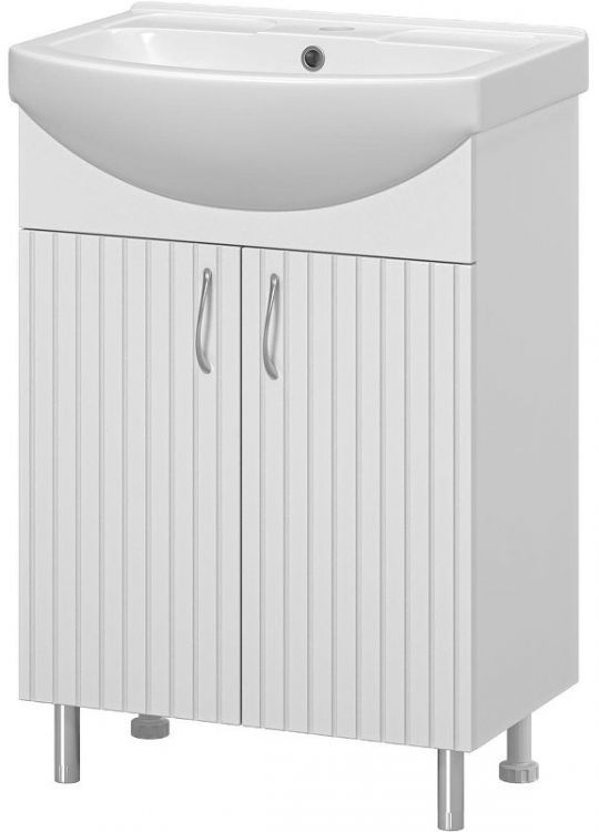 Тумба с раковиной Misty Изео 60 УТ000015756 Белая