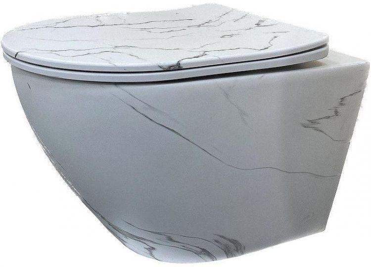 Унитаз биде Laguraty 038BM подвесной с сиденьем Микролифт