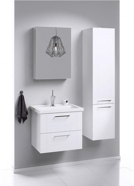 Шкаф пенал Aqwella Манчестер 35 MAN0535 Белый