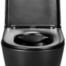 Комплект унитаза WellWant Aura WWU01122B с инсталляцией Cersanit Black 35 S-IN-BLACK-Cg-w с сиденьем Микролифт и клавишей смыва Хром
