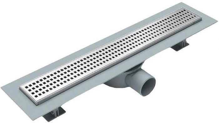 Душевой лоток Esbano Eco 50 E-NICE-50MC ESTRECONICE50MC с решеткой Хром матовый