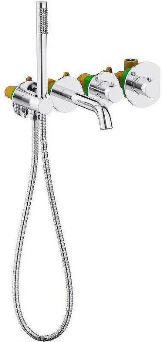 Смеситель для ванны Timo Saona 2324/00YSM с термостатом Хром