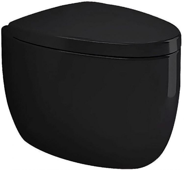 Унитаз Bocchi Etna 1116-005-0129 подвесной Черный глянцевый без сиденья