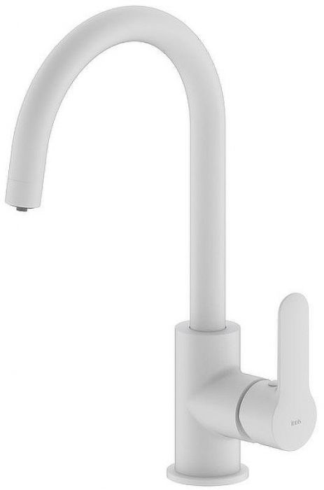 Смеситель для кухни Iddis Cuba CUBWTFJi05 Белый матовый