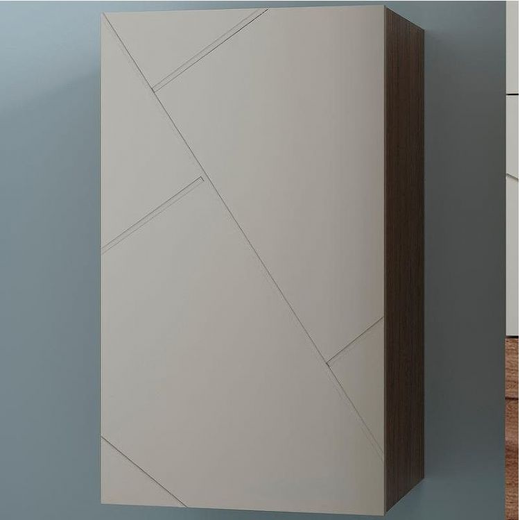 Подвесной шкаф Бриклаер Кристалл 35 4627125416996 Латте Дуб крафт табачный