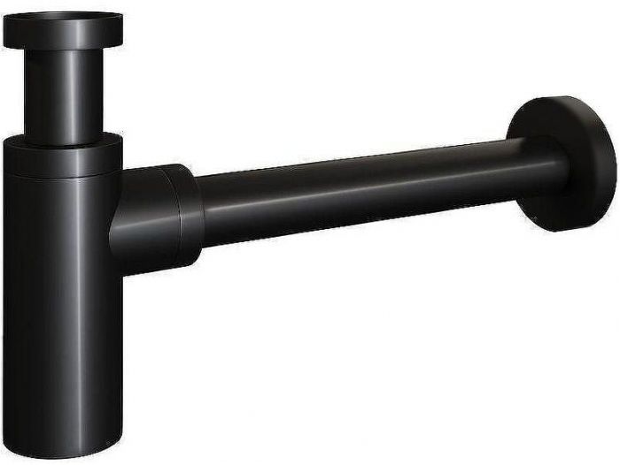 Сифон для раковины CeramaLux C-058B(BC-054GB) Черный глянцевый