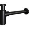 Сифон для раковины CeramaLux C-058B(BC-054GB) Черный глянцевый