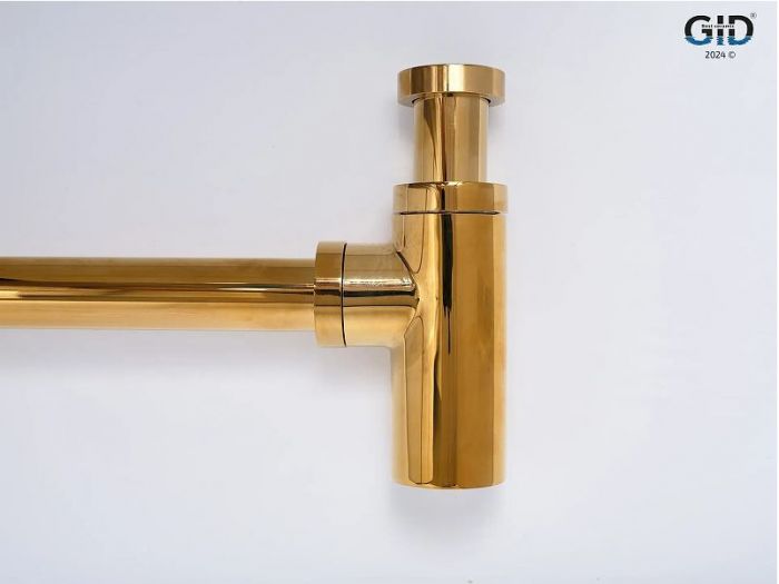 Сифон для раковины Gid Minucia G-64GD 75506S цвет Золото