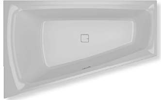 Акриловая ванна Riho Still Smart R 170x110 с подголовником, BR0300500K00130