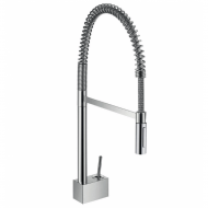 Кухонный смеситель AXOR Starck 240 мм Semi-Pro Eco 12803000 Кухонный смеситель AXOR Starck 240 мм Semi-Pro Eco 12803000