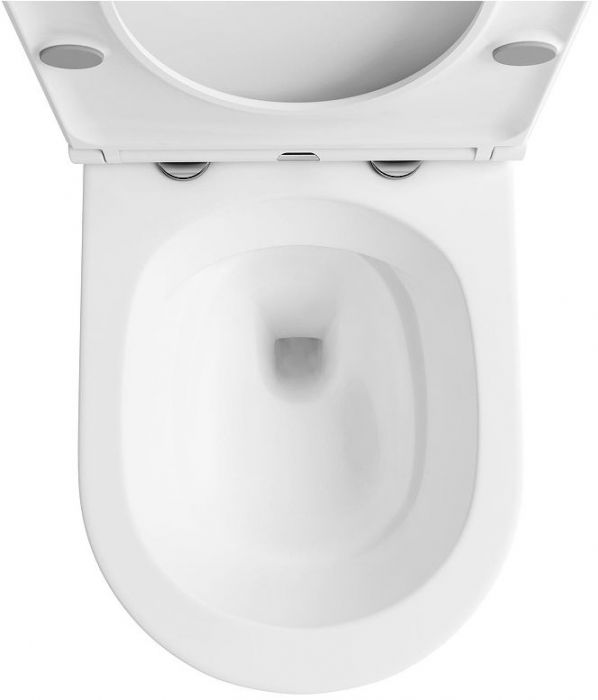 Унитаз компакт Lavinia Boho Elegant 3308002R цвет Белый глянцевый с бачком и сиденьем Микролифт
