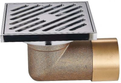 Душевой трап Raglo 100x100 R606.10 с решеткой Хром