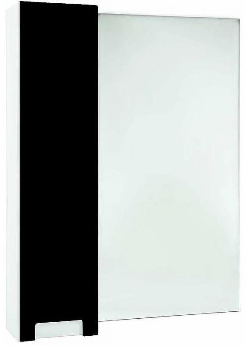 Зеркало со шкафом Bellezza Пегас 60 L 4610409002046 Черное