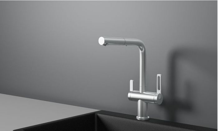 Смеситель для кухни Granula 8170 цвет Нержавеющая сталь