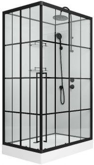 Душевая кабина Niagara Standart 100x80 R ST100/80/15QR/KL/BKT без гидромассажа