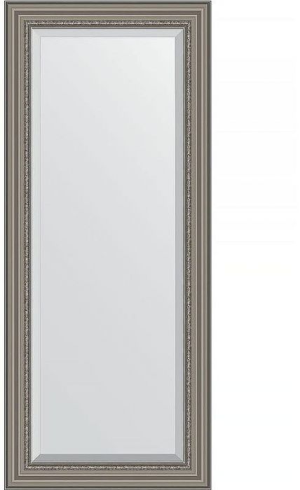 Зеркало Evoform Exclusive 156х66 BY 1287 с фацетом в багетной раме - Римское серебро 88