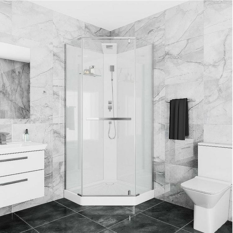 Душевая кабина Ceruttispa Chika 90x90 901T без гидромассажа Душевая кабина Ceruttispa Chika 90x90 901T без гидромассажа