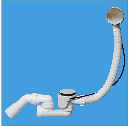 Слив-перелив McAlpine MRB2CBN-PB цвет Белый