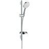 Hansgrohe Raindance Select S Душевой набор: штанга 65см., ручной душ 120, 3jet (Rain, RainAir, WhirlAir), мыльница, шланг, цвет: белый/хром