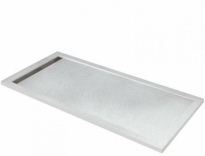 Душевой поддон из искусственного камня Cezares Tray AS 150x90 TRAY-AS-AH-150/90-30-W Белый