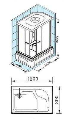 Душевая кабина Appollo TS-41W L Душевая кабина Appollo TS-41W L