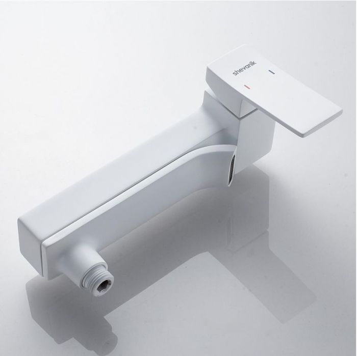 Смеситель для ванны Shevanik S4002C цвет Белый