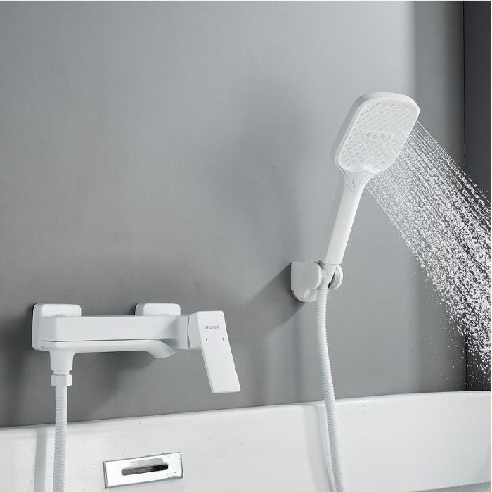 Смеситель для ванны Shevanik S4002C цвет Белый