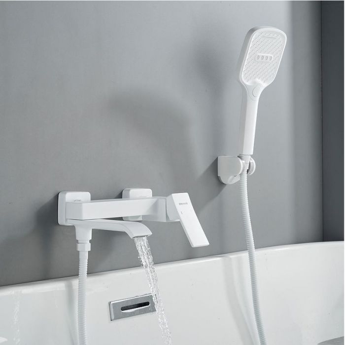 Смеситель для ванны Shevanik S4002C цвет Белый