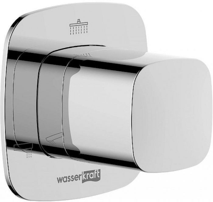 Переключатель потоков WasserKRAFT Naab A313 Хром
