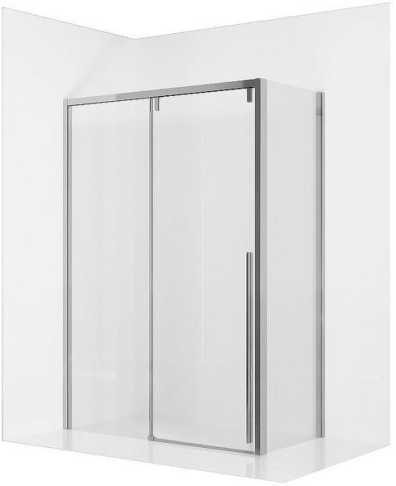 Душевой уголок Ambassador Intense 140x110 110021103IX-110IX профиль Хром стекло прозрачное