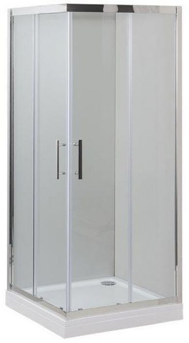 Душевой уголок Aquanet Delta Cube NPE1142 100x100 профиль Хром, стекло прозрачное