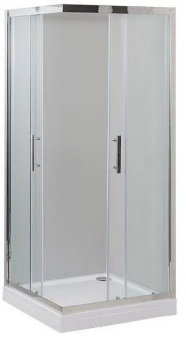Душевой уголок Aquanet Delta Cube NPE1142 100x100 профиль Хром, стекло прозрачное