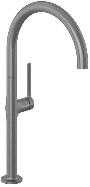 Смеситель для кухни Kludi Reef 50803N275 цвет Оружейная сталь